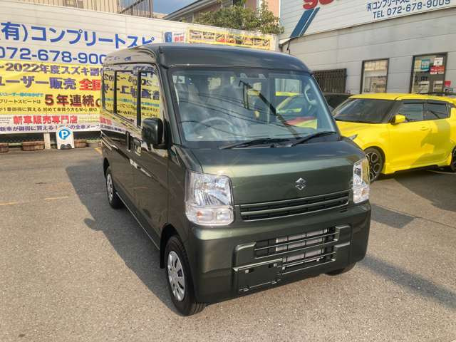 スズキ エブリイ PC ハイルーフ 5型 4AT 届出済未使用車 の中古車詳細