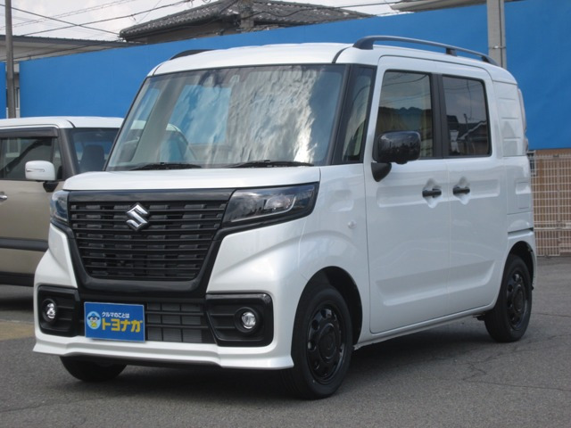 スペーシアベース XF 4WD 全方位カメラ シートヒーター LEDライト