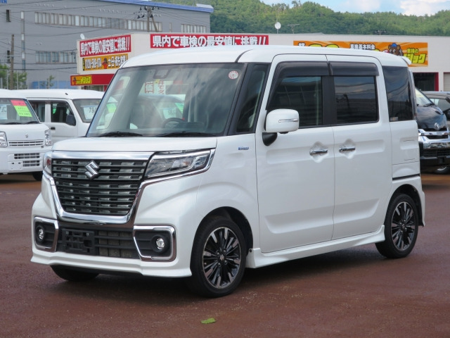 スペーシアカスタム ハイブリッド(HYBRID)  XSターボ 4WD 電動スライド