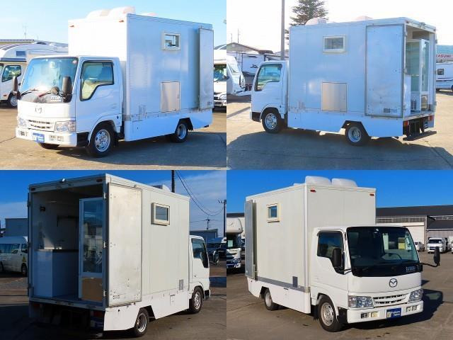 中古車 マツダ タイタンダッシュ 移動販売車 キッチンカー 8ナンバー加工車登録 の中古車詳細 (102,312km, ホワイト, 茨城県,  378万円) | 中古車情報・中古車検索なら【車選びドットコム（車選び.com）】