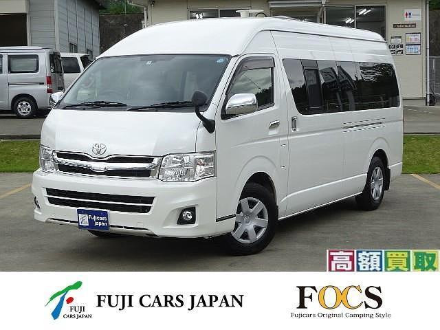 中古車 トヨタ ハイエース キャンピング FOCS Di FFヒーター 二段ベッド の中古車詳細 (50,105km, パール, 神奈川県,  421万円) | 中古車情報・中古車検索なら【車選びドットコム（車選び.com）】