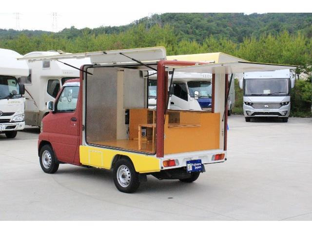 中古車 三菱 ミニキャブトラック 移動販売車 キッチンカー ケータリングカー の中古車詳細 (14,318km, 替レッド, 兵庫県, 98万円) |  中古車情報・中古車検索なら【車選びドットコム（車選び.com）】