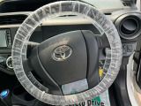 ハンドルも操作性良好です!車内もクリーニングしてのお引渡しになります。
