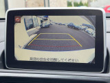 ●ガイドライン付きバックカメラ:不安な駐車もこれで安心!ガイドライン付きなので狭い箇所での駐車もラクラクです!