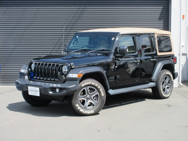 ラングラー アンリミテッド ブラック アンド タン 4WD 