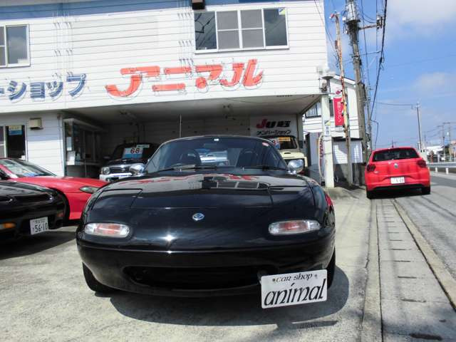 中古車 ユーノス ロードスター 1.8 Sスペシャル ガレージ保管禁煙車 の中古車詳細 (166,000km, ブラック, 埼玉県, 208万円) |  中古車情報・中古車検索なら【車選びドットコム（車選び.com）】