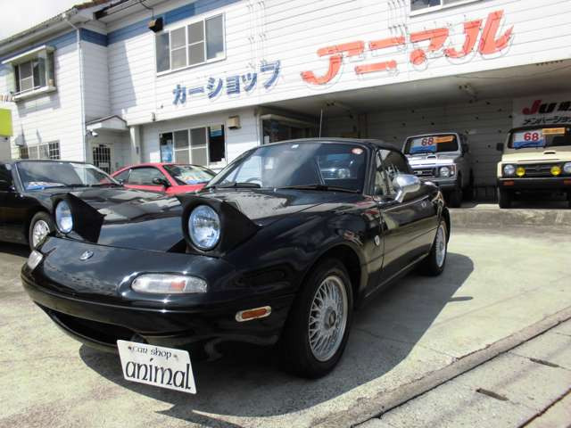 中古車 ユーノス ロードスター 1.8 Sスペシャル ガレージ保管禁煙車 の中古車詳細 (166,000km, ブラック, 埼玉県, 208万円) |  中古車情報・中古車検索なら【車選びドットコム（車選び.com）】