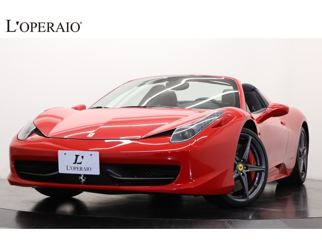 458スパイダー F1 DCT 1オナ 20インチ鍛造AW  カーボンステア