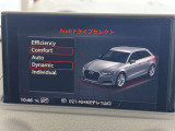 ドライブセレクトの選択が可能なお車です。Dynamicモードを選択いただくと、スポーティな走りをお楽しみただけます。