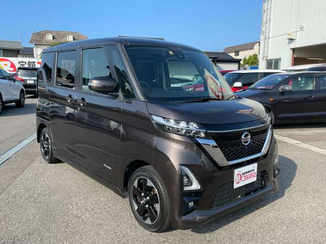 日産 ルークス ハイウェイスターX 純正ナビ/障害物センサー/全方位