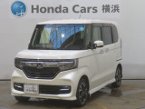 Honda SENSING(先進の安全運転支援システム)搭載のN-BOXカスタムターボが入庫しました。お気軽にお問合せください!