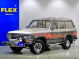 昭和63年式 ランクル60 4.0VX ハイルーフ ディーゼルターボ 4WD サイドデカール 角目四灯ヘッドライト 走行20万キロ 名古屋店お得意のランクル60の入庫です!!