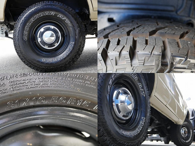 ランクル60 5本セットテッチンホイールメッキBFグッドリッチ ランクル60 5本セットテッチンホイールメッキBFグッドリッチ