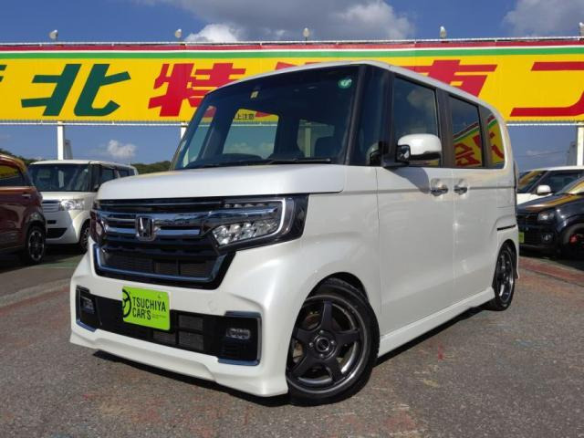 N-BOXカスタムGLパッケージ☆車検R7年3月まで☆ナビTVバック