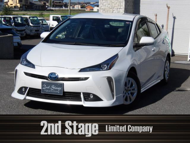 プリウス 1.8 S セーフティ プラスII 純正エアロ 純正ナビ フルセグTV 前後ドラレコ ...