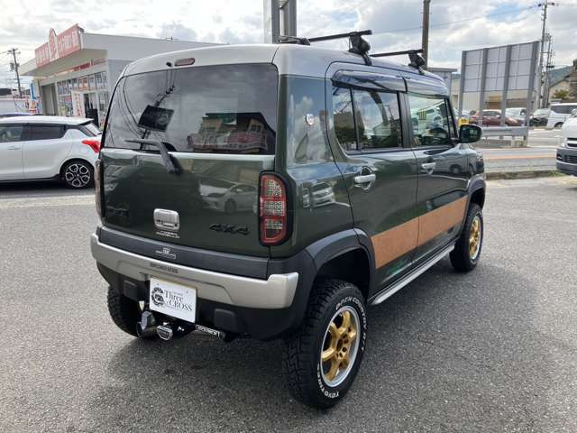 スズキ ハスラー X ターボ 4WD リフトアップ・社外アルミ