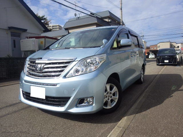 アルファード 2.4 240X 4WD キャンピング 社外ナビ パワスラ ETC