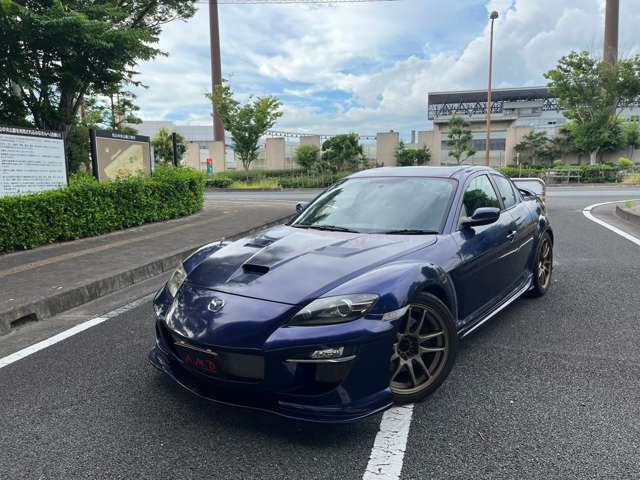 中古車 マツダ RX-8 タイプS レッグスポーツフルエアロ 社外マフラー の中古車詳細 (126,000km, ダークブルー, 愛媛県,  39.8万円) | 中古車情報・中古車検索なら【車選びドットコム（車選び.com）】