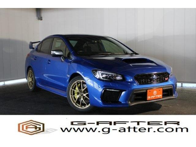 WRX STI 2.0 タイプS 4WD 6MT大型RスポイラーOPレカロ純正8型ナビ