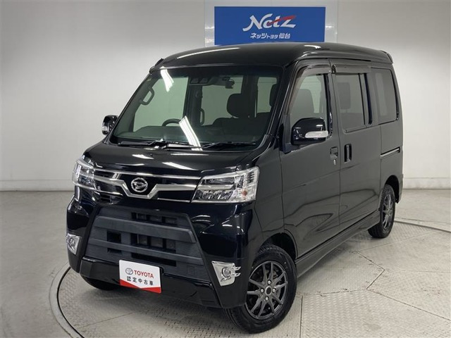 中古車 ダイハツ アトレーワゴン カスタムターボ RS リミテッド SAIII の中古車詳細 (61,000km, ブラックマイカメタリック,  宮城県, 128万円) | 中古車情報・中古車検索なら【車選びドットコム（車選び.com）】