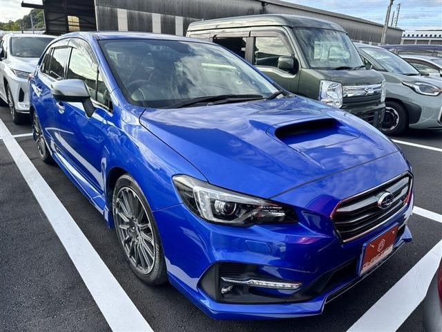 レヴォーグ 2.0 STI スポーツ アイサイト 4WD 後期型300PS1オーナOPナビ赤革シートヒ...