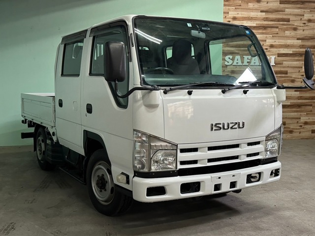 中古車 いすゞ エルフ 3.0 ダブルキャブ フルフラットロー ディーゼル 4WD の中古車詳細 (171,000km, ホワイト, 新潟県,  138万円) | 中古車情報・中古車検索なら【車選びドットコム（車選び.com）】