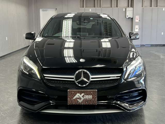 AMG Aクラス A45 4マチック 4WD 後期 黒革 パノラマSR スポエグ 1年