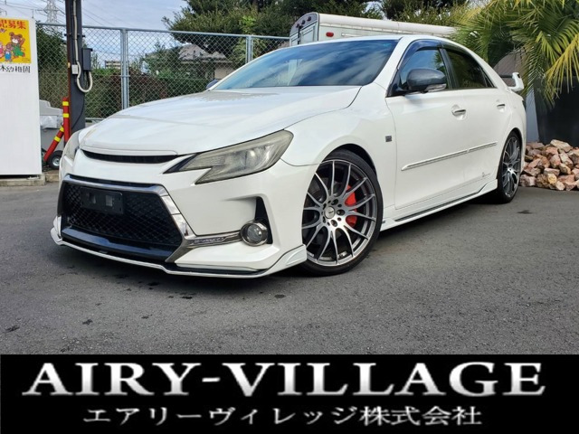 マークX 2.5 250G Sパッケージ G's ROWENエアロ・マフラー/RAYS製AW/車高調