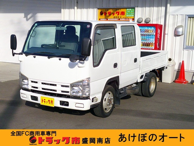 中古車 いすゞ エルフ 3.0 ダブルキャブ フルフラットロー ディーゼルターボ 4WD の中古車詳細 (152,000km, ホワイト, 岩手県,  199万円) | 中古車情報・中古車検索なら【車選びドットコム（車選び.com）】