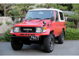 【中古車情報】トヨタ ランドクルーザー70 4.2 LX FRPトップ ディーゼル 4WD 走行57700km の中古車詳細（走行距離：5.8万km、カラー：レッド、販売地域：大阪府高槻市大畑町）