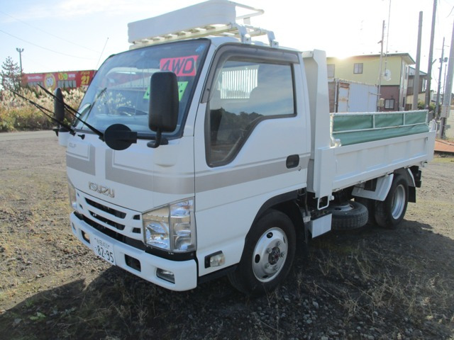 中古車 いすゞ エルフ ダンプ 4ナンバー 3t 4WD ダンプ の中古車詳細 (85,000km, ホワイト, 秋田県, 395万円) |  中古車情報・中古車検索なら【車選びドットコム（車選び.com）】