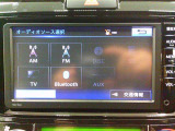 嬉しい装備です♪ワンセグTV・DVD再生・Bluetoothオーディオに対応しています!!