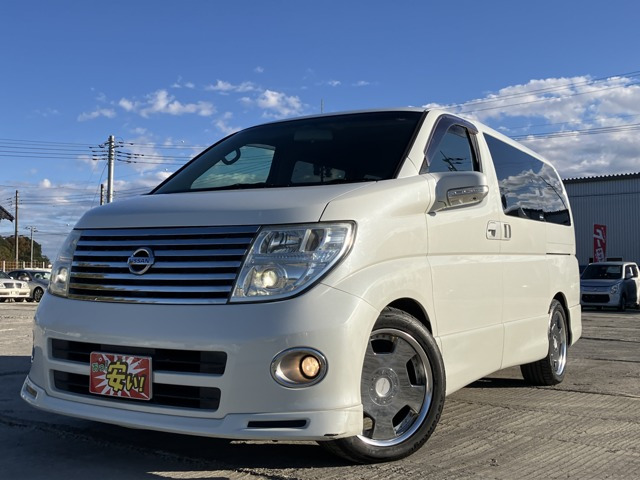 中古車 日産 エルグランド 2.5 ハイウェイスター /カーナビ/バックカメラ の中古車詳細 (114,000km, ホワイトパール, 茨城県,  38万円) | 中古車情報・中古車検索なら【車選びドットコム（車選び.com）】