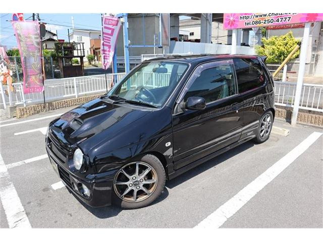 中古車 スズキ アルトワークス RS/Z 黒全塗装 5MT ツインカムターボ の中古車詳細 (157,000km, ブラック, 岡山県, 79万円)  | 中古車情報・中古車検索なら【車選びドットコム（車選び.com）】