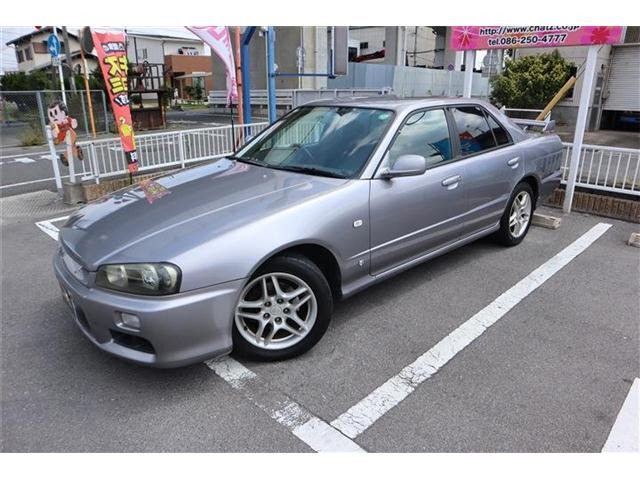 スカイライン 2.5 25GT 禁煙車 Rスポイラー 純正アルミ