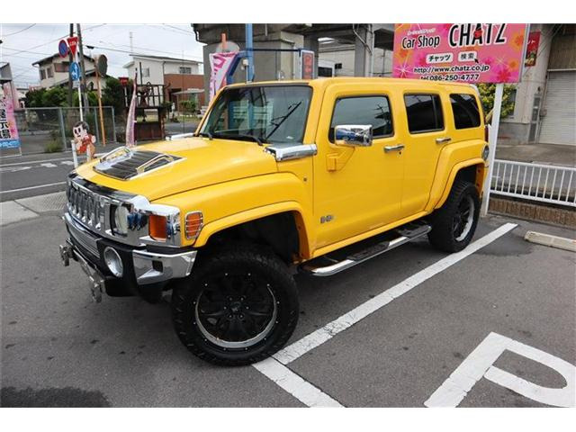 H3 ラグジュアリー 4WD 4WD 左ハンドル メッキパーツ