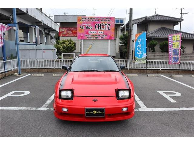 中古車 日産 180SX 2.0 タイプR 赤全塗装 5MT ターボ ボンネット