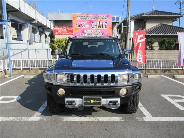 中古車 ハマー H3 ラグジュアリー 4WD 4WD サンルーフ ブラックレザー 