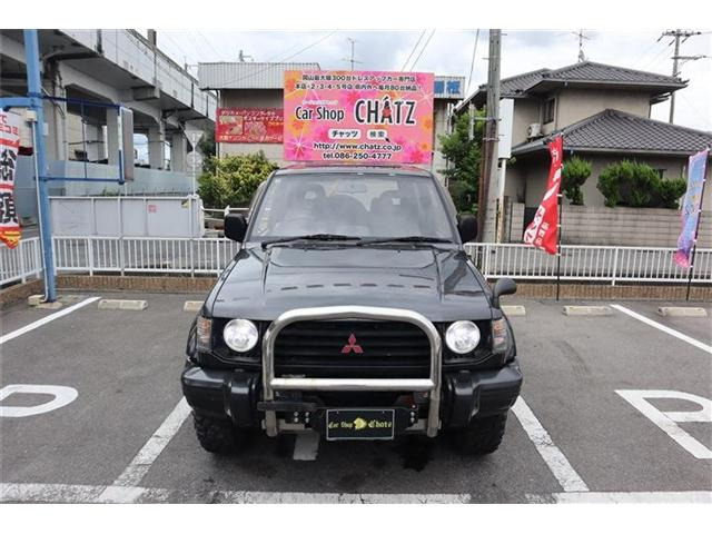 ☆岩登り可能☆超元気！ 4WD MT 三菱 パジェロ ターボ 乗って帰れます