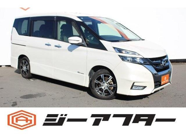 セレナ 2.0 ハイウェイスター Vセレクション ナビ後席モニター両側電動セーフティA