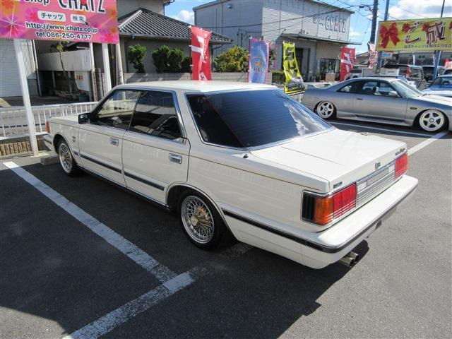 日産 セドリック 2.0 ブロアム ローダウン ターボ 外品マフラー の中古