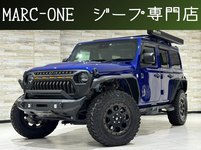 ラングラー アンリミテッド サハラ 3.6L 4WD 1年保証付  AppleCarplay 黒革 ACC