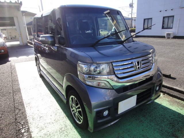 中古車 ホンダ N-BOX+カスタム G ターボ パッケージ の中古車詳細 (91,000km, ガンメタリック, 静岡県, 55.8万円) | 中古車 情報・中古車検索なら【車選びドットコム（車選び.com）】