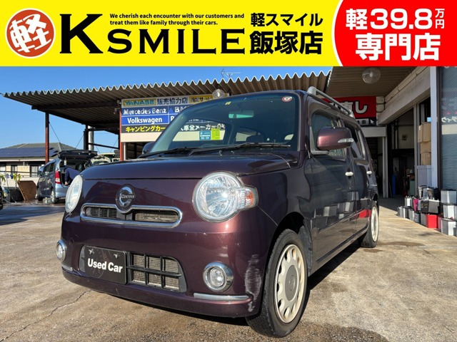 ミラココア プラス X スペシャルコーデ ナビ フルセグ ETC ISTOP スマートキー