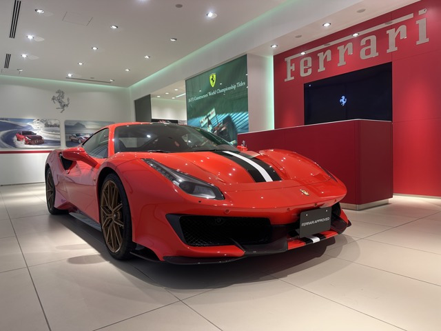 フェラーリ 488ピスタ 