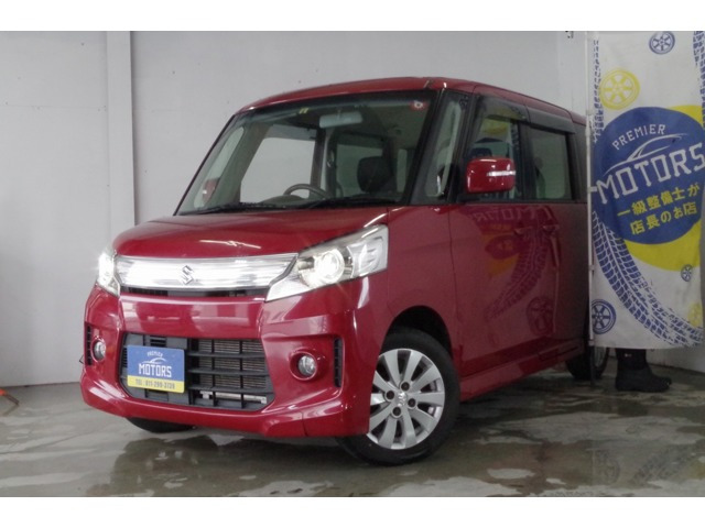 スペーシアカスタム XS 4WD 10年保証付/スマートキー/パワスラ/HID