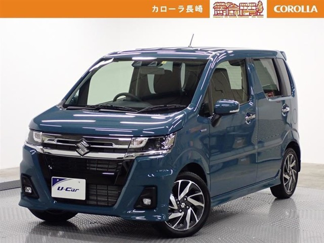 中古車 スズキ ワゴンRカスタムZ ハイブリッド(HYBRID) ZT の中古車詳細 (4,000km, ブルー, 長崎県, 173万円) | 中古車 情報・中古車検索なら【車選びドットコム（車選び.com）】