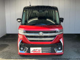 スペーシアカスタム ハイブリッド(HYBRID)  XS 4WD 届出済未使用車 衝突被害軽減ブレ...