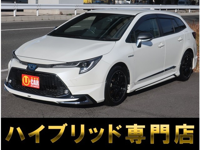 カローラツーリング 1.8 ハイブリッド W×B E-Four 4WD 1オナ・モデリスタ・黒革・TV...