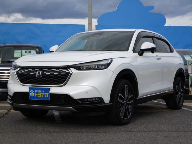 ヴェゼル 1.5 e:HEV Z 4WD Dオーディオ TV Bカメラ ETC2.0 雹凹み